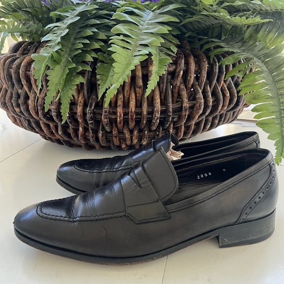 To Boot Penny Loafers shoes Men’s 8 Black 2058 - Picture 1 of 15